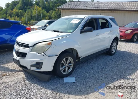 2010 Chevrolet Equinox Ls из США, поврежденный, VIN 2CNFLCEW6A6209148